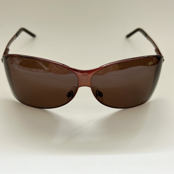 Roberto Cavalli Anfione Metallic Bronze Sunglasses EUC - Picture 6 of 12